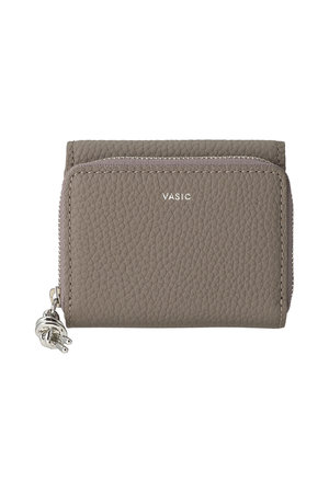 VASIC(ヴァジック)｜Round Mini Mini 三つ折り財布/アッシュ の通販 