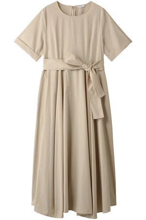 Clane クラネ Wide Belt Maxi One Piece ワンピース Ivory の通販 Elleshop エル ショップ