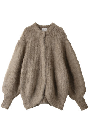 CLANE(クラネ)｜COLOR MOHAIR SHAGGY CARDIGAN