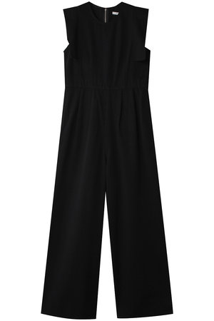CLANE(クラネ)｜SQUARE SLEEVE DENIM ALL IN ONE/ワンピース/BLACK の