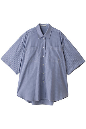 CLANE(クラネ)｜HALF SLEEVE HUGE SHIRTS/STRIPE の通販｜ELLESHOP