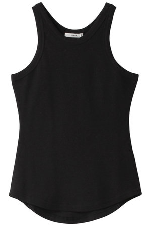 CLANE(クラネ)｜AMERICAN SLEEVE TANK TOPS/タンクトップ/BLACK の通販