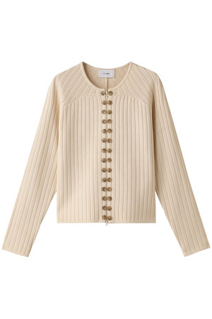 CLANE(クラネ)｜LINE UP BUTTON KNIT TOPS/ニット/IVORY の ...