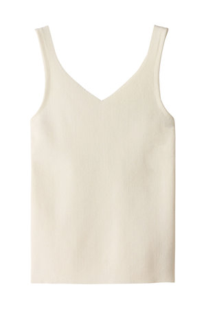 CLANE(クラネ)｜V/N TIGHT LONG TANK TOPS/トップス/IVORY の通販｜ELLESHOP・(エル・ショップ)