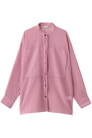 CLANE(クラネ)｜SHEER DOLMAN SHIRTS/シャツ/ブラウス/PINK の通販