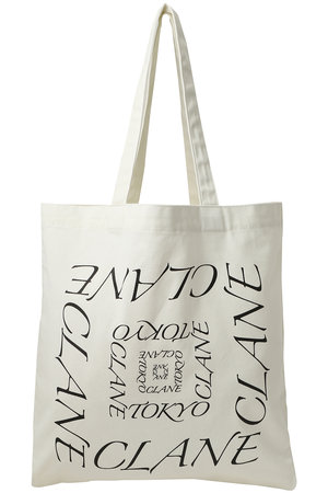 CLANE(クラネ)｜GRAPHIC TOTE BAG/IVORY の通販｜ELLESHOP・(エル
