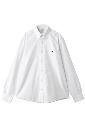 Brooks Brothers ホワイト M オックスフォード BDシャツ Brooks Brothers(ブルックス ブラザーズ)｜【MEN】ストレッチ