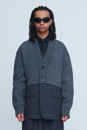 アンスクリア INSCRIRE ゴブラン織　ジレ アンスクリア INSCRIRE ゴブラン織 ジレ