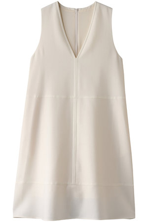 allureville(アルアバイル)｜V/Nオーバーフレアワンピース/オフ