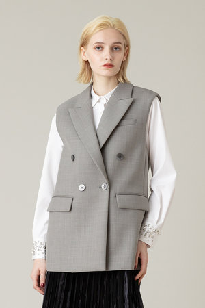 allureville(アルアバイル)｜【LOULOU WILLOUGHBY】ボンディングジレ