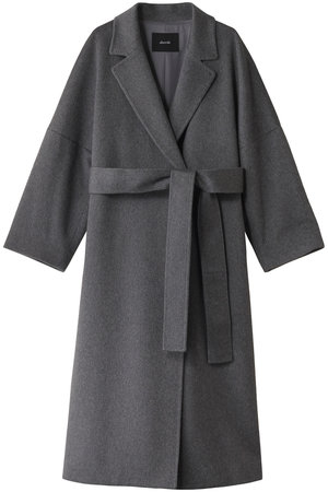 allureville(アルアバイル)｜カシミヤビーバーコート/グレー の通販