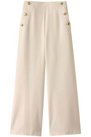 allureville(アルアバイル)｜TR裏起毛マリンパンツ/オフホワイト の