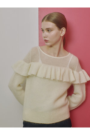 allureville(アルアバイル)｜【LOULOU WILLOUGHBY】モヘヤラッフルプル