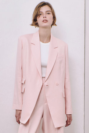 美品✨allureville【定価:41,800円】リオペルマットジャケット 2 リオペルダブルブレストジャケット|allureville OFFICIAL SITE