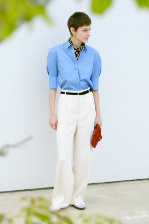 allureville(アルアバイル)｜ダブルカバークロススラックスパンツ