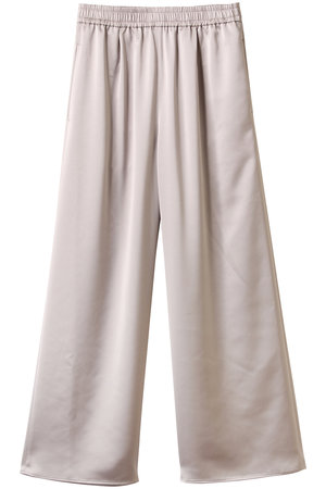 アルアバイル　allureville　サテンイージーパンツ　サイズ１　美品 allureville(アルアバイル)｜サテンイージーパンツ/ベージュ の通販