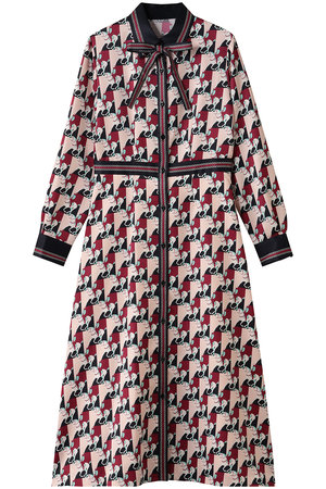 新品タグ付 LOULOU WILLOUGHBY ジオメトリックレースワンピース LOULOU WILLOUGHBY（ルルウィルビー） ワンピース 「LOULOU WILLOUGHBY