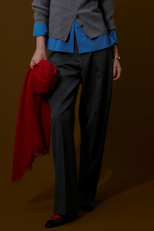 allureville(アルアバイル)｜ドライウールカーブライントラウザー