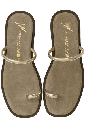 allureville(アルアバイル)｜【NICOLAS LAINAS】FLAT SANDAL