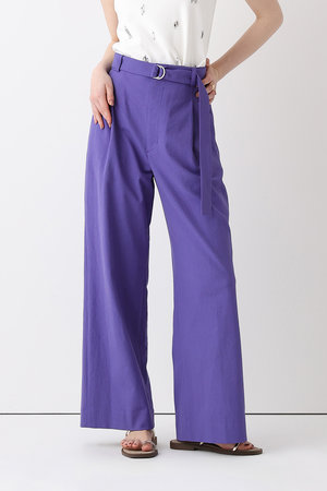 allureville ワイドパンツ size 0 allureville(アルアバイル)｜シェルタリングタックワイドパンツ