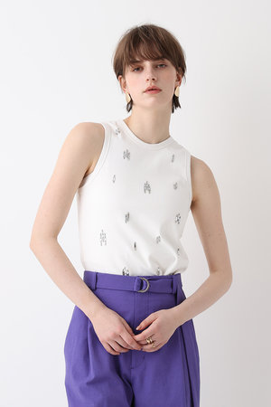 allureville - 専用商品 allureville(アルアバイル)｜ビジュータンクトップ/オフホワイト の