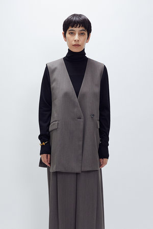 1er Arrondissement ジレ 秋のムードを引き立てる「ジレ・ジャケット」】｜1er