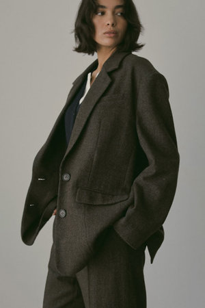 【ETRE TOKYO】チェックテーラージャケット チェックツィードテーラージャケット（ETRE TOKYO） | BELINDA