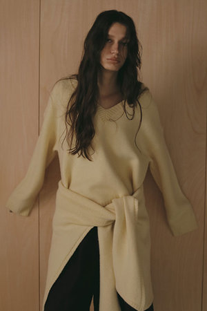 ETRE TOKYO(エトレトウキョウ)｜Vネック2wayニットプルオーバー