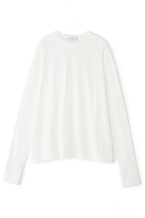 ETRE TOKYO(エトレトウキョウ)｜カフボタンロンTee/ホワイト の通販