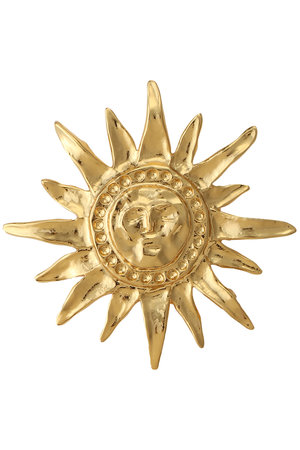 CECILE ET JEANNE(セシル・エ・ジャンヌ)｜ソレイユブローチ/ゴールド