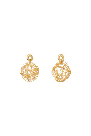 エルセーヌ　ノンセリュ、ジュエリーボール9本セット CECILE ET JEANNE(セシル・エ・ジャンヌ)｜ボールピアス/ゴールド の