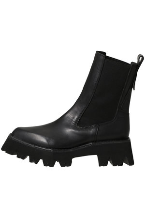 ph7+(ピアッカセッテ)｜ブロックソールポインテッドトウブーツ