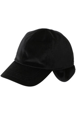 KIJIMA TAKAYUKI(キジマ タカユキ)｜VELOUR 3WAY 6PANEL CAP/ブラック