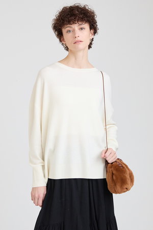 L2）ハウスオブロータスsize M ウールドレスプルオーバーカーキ