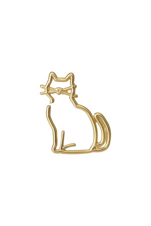 ALIITA(アリータ)｜MIAU ピアス（片耳用）/イエローゴールド の通販