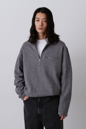 YLEVE(イレーヴ)｜【MEN】 ULTRAFINE メリノ ミルド ウール ニット