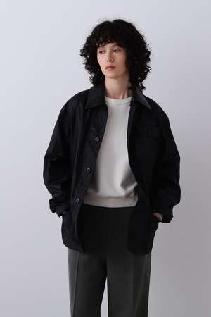 YLEVE(イレーヴ)｜YLEVE / NYLON HUNTING BLOUSON/ブラック の通販