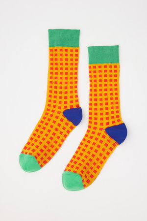 Grid Socks/ソックス