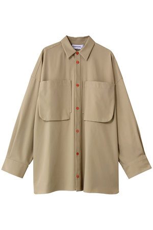 nagonstans(ナゴンスタンス)｜big shirt シャツ/Sand の通販｜ELLESHOP