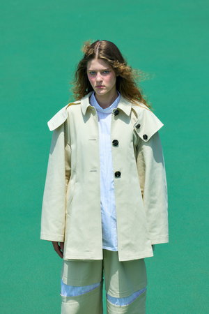 nagonstans(ナゴンスタンス)｜circle coat/Sand の通販｜ELLESHOP