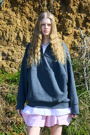 nagonstans(ナゴンスタンス)｜form pullover/Stone の通販｜ELLESHOP