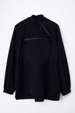 nagonstans(ナゴンスタンス)｜cycling loose pullover/Black の通販