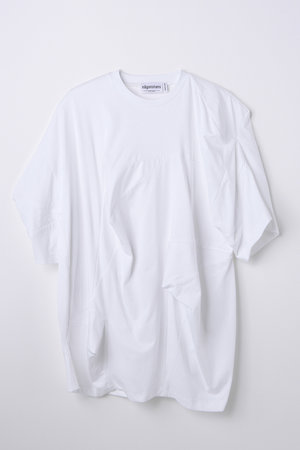 ナゴンスタンス nagonstans　カットソー　Tシャツ nagonstans(ナゴンスタンス)｜ソフト天竺 Curve T/SH Tシャツ/Salt の