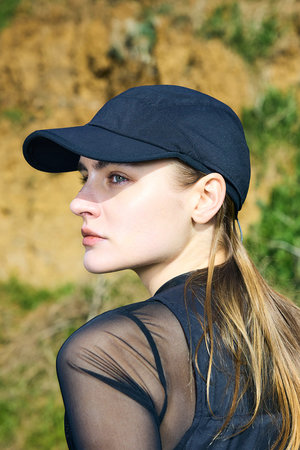 nagonstans(ナゴンスタンス)｜trail cap/Black の通販｜ELLESHOP