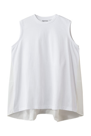 nagonstans(ナゴンスタンス)｜boulder-hem tank/Salt の通販｜ELLESHOP
