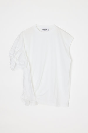ナゴンスタンス nagonstans　カットソー　Tシャツ nagonstans(ナゴンスタンス)｜tuck t-shirt/Chili の通販｜ELLESHOP