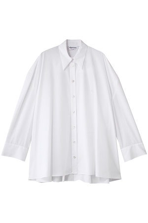 ナゴンスタンス ラウンドフレアシャツ over flare shirt｜nagonstans