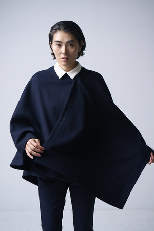 M・fil(エムフィル)｜スペリオルビーバー アシンメトリーマント