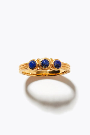 ARTIDA OUD ancient ラピスラズリ オープンリング 11号 ARTIDA OUD ancient ラピスラズリ オープンリング 11号 - メルカリ