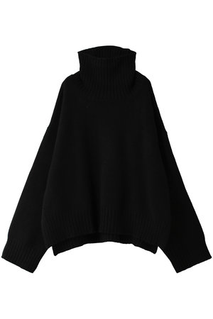 Chaos(カオス)｜SEEALL ハイネックニット/ブラック の通販｜ELLESHOP